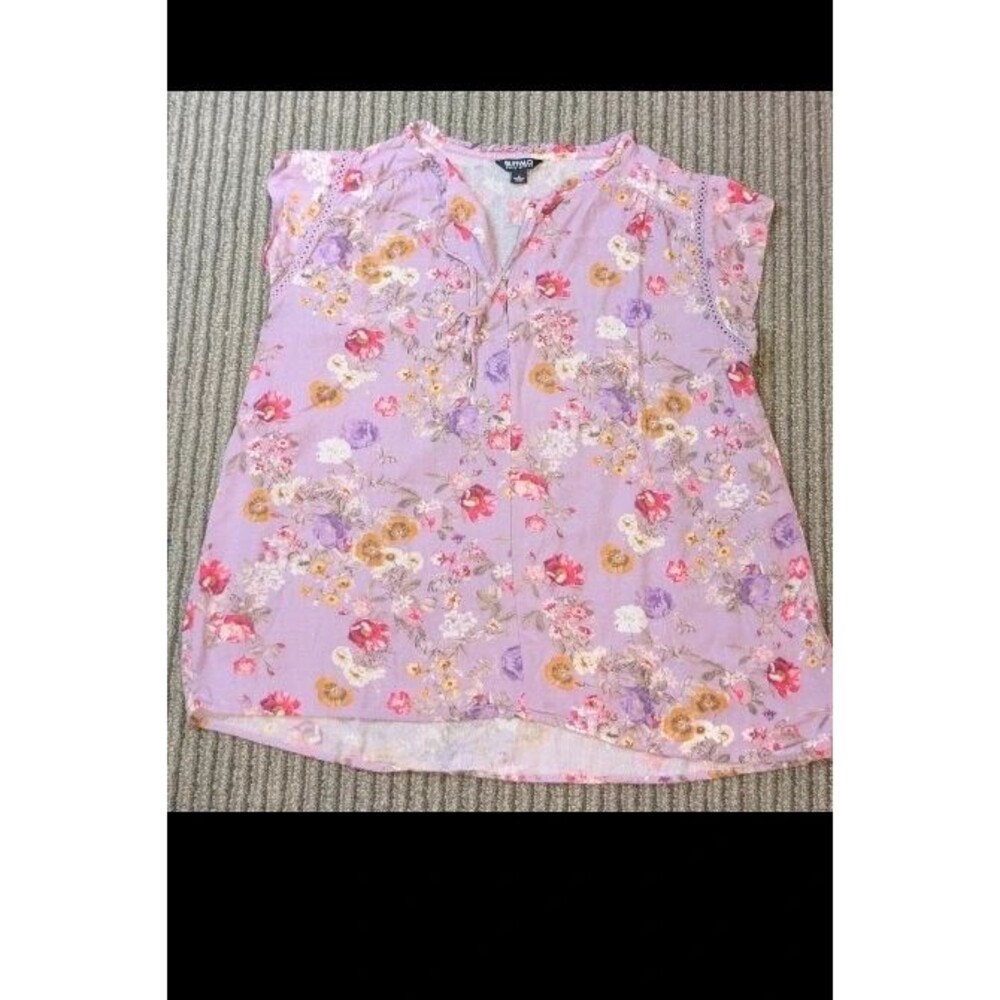 Buffalo / David Bitton floral Top size 2